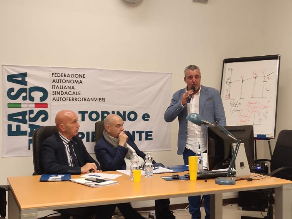 Vincenzo Filoramo eletto Segretario regionale Faisa Cisal Piemonte