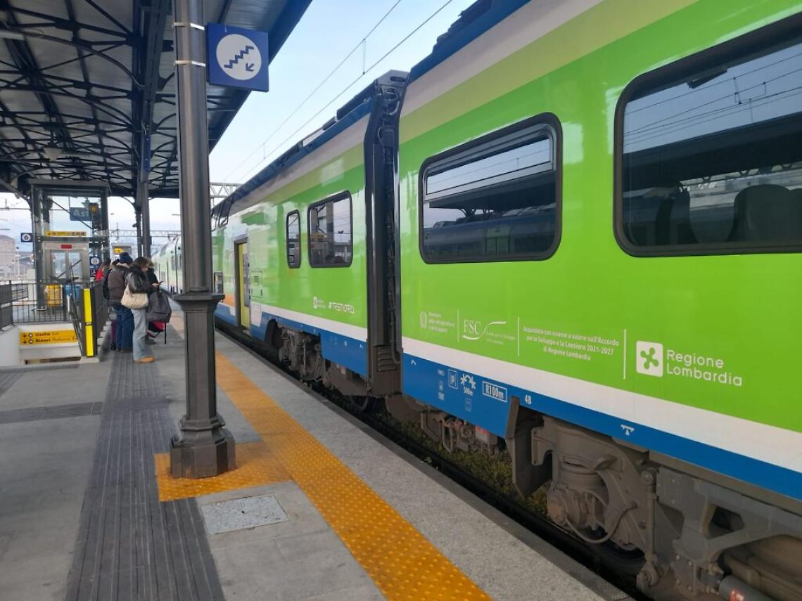 Primi giorni per i nuovi treni Asti Milano