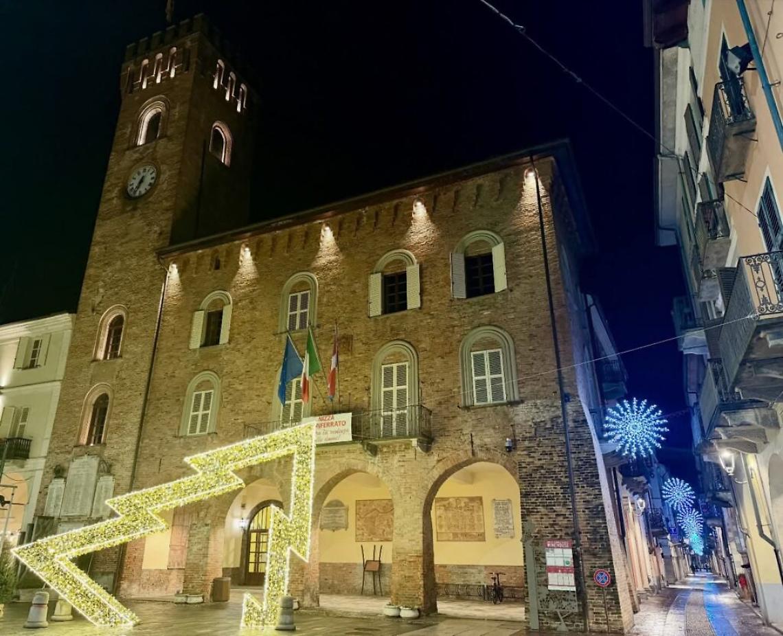 nizza monferrato luminarie