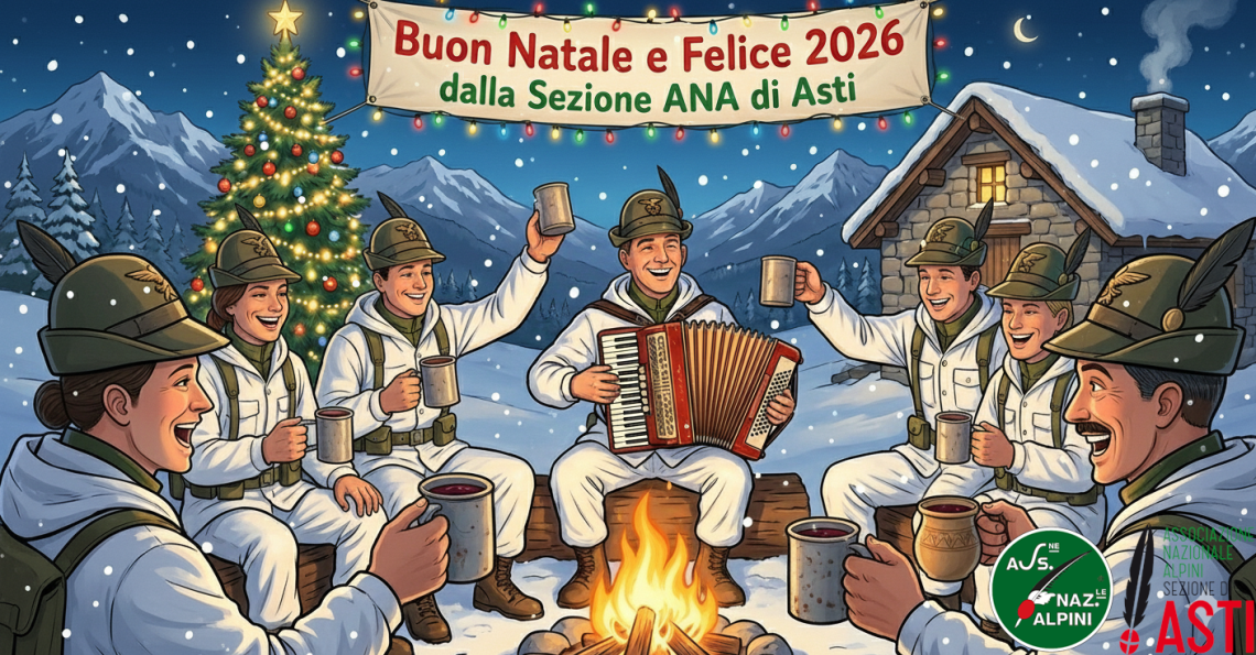 Concerto di Natale degli Alpini della Sezione di Asti 'a Bajta'
