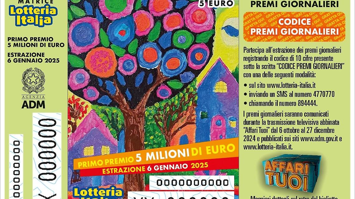 Biglietto Lotteria Italia 2025