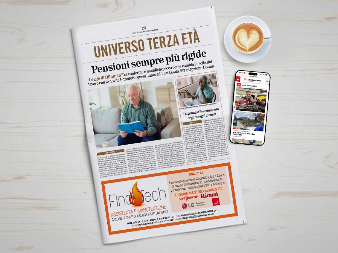 Universo Terza Et&agrave;