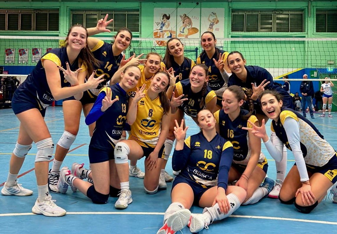 Pallavolo Valle Belbo vince a Settimo: Mirabelli implacabile e muri decisivi di Zarattini e Lori