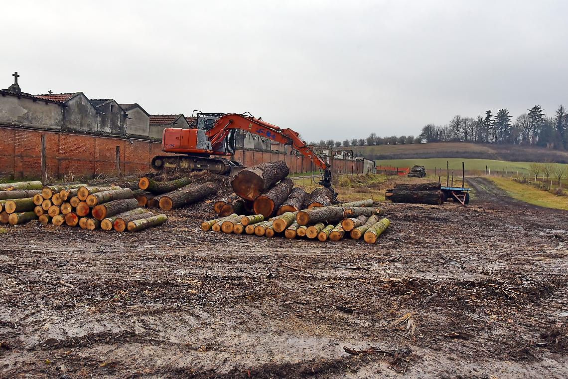 Avviati i lavori di ampliamento del cimitero di San Damiano d'Asti
