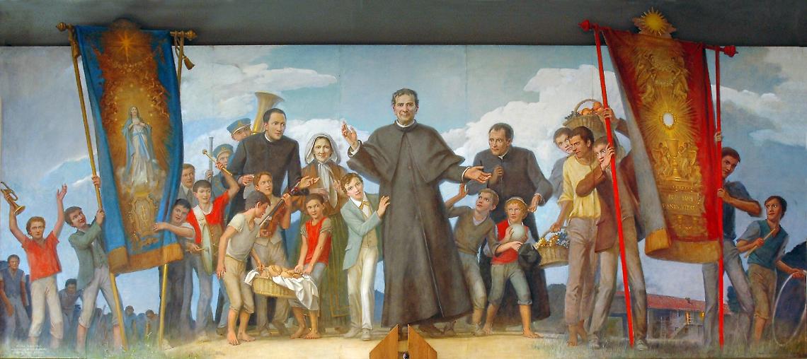 Al Colle si celebra San Giovanni Bosco