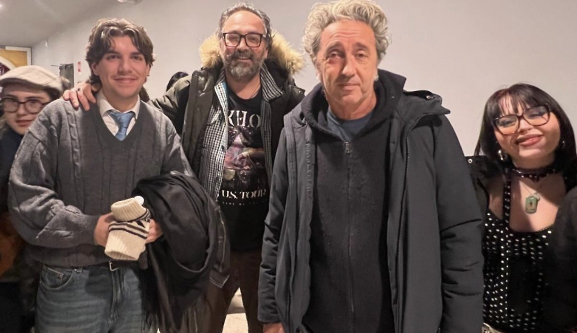 Sette studenti del liceo artistico incontrano il regista Paolo Sorrentino