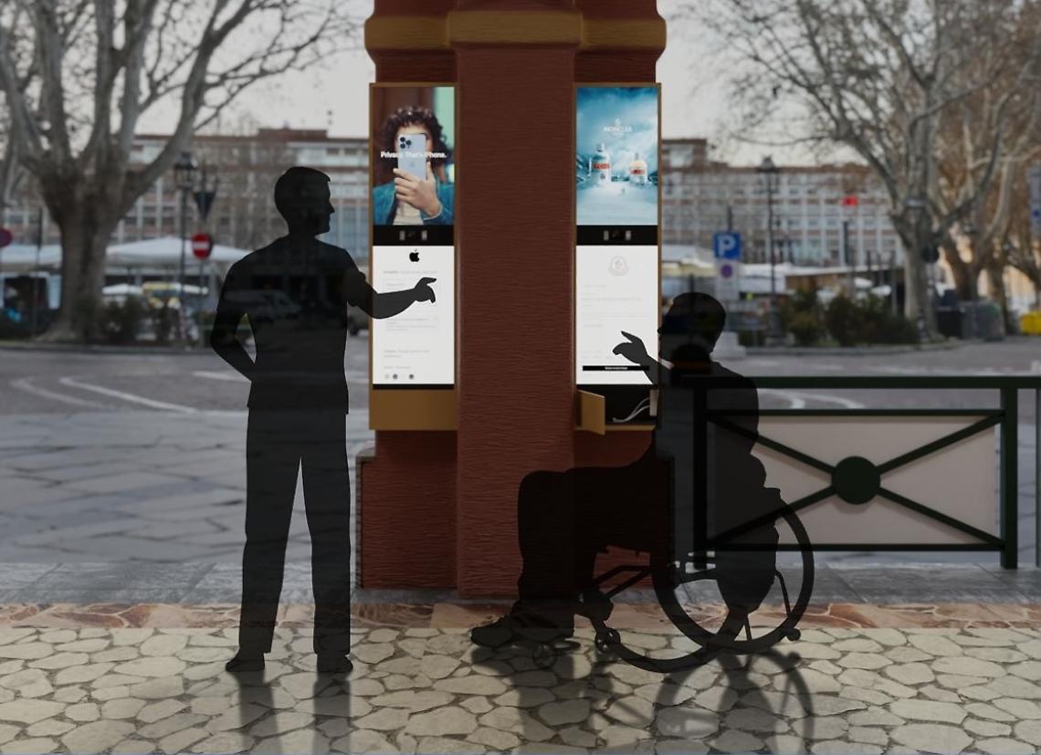 Bacheche digitali Portici Rossi