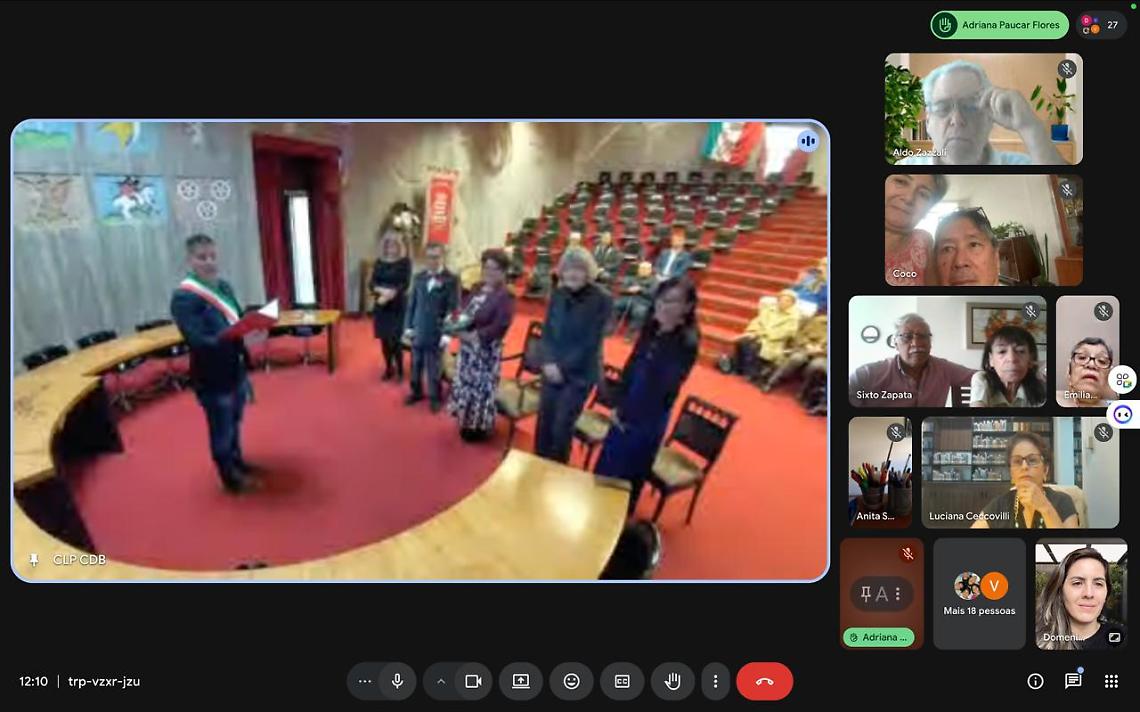 Nella Terra dei Santi il primo matrimonio in "videoconferenza"