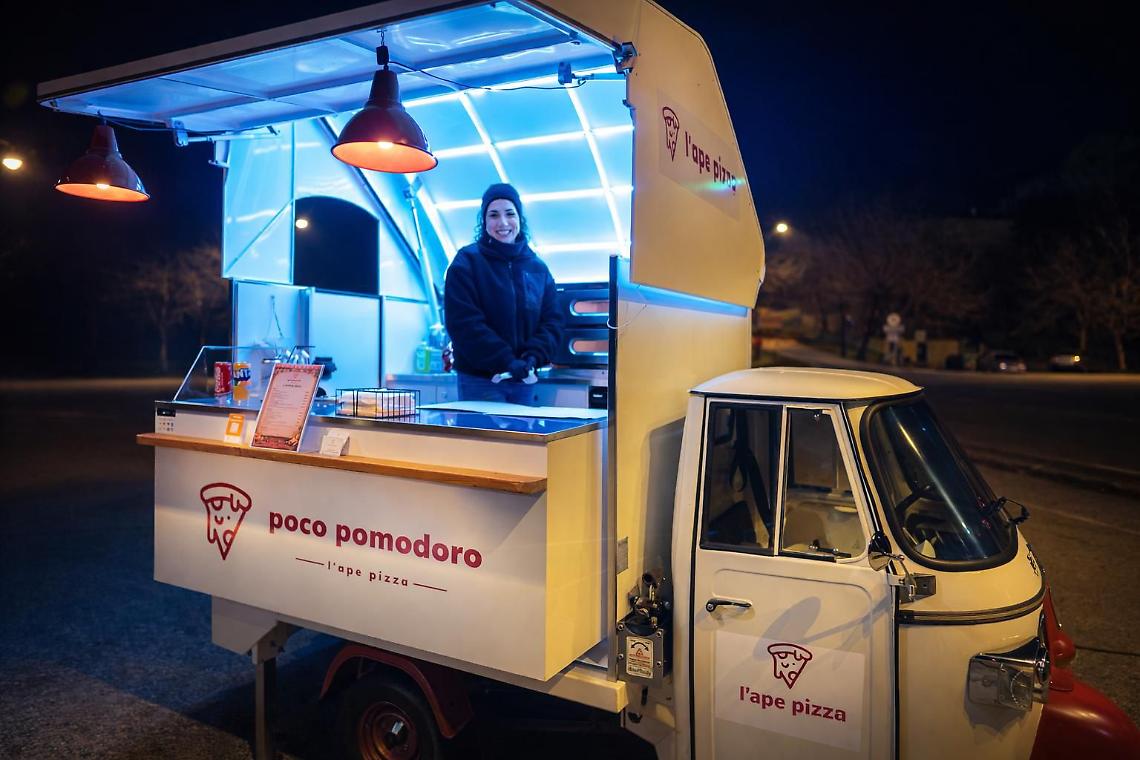 Tra le colline astigiane arriva l'"Ape Pizza" per quattro stagioni sfornate sotto casa