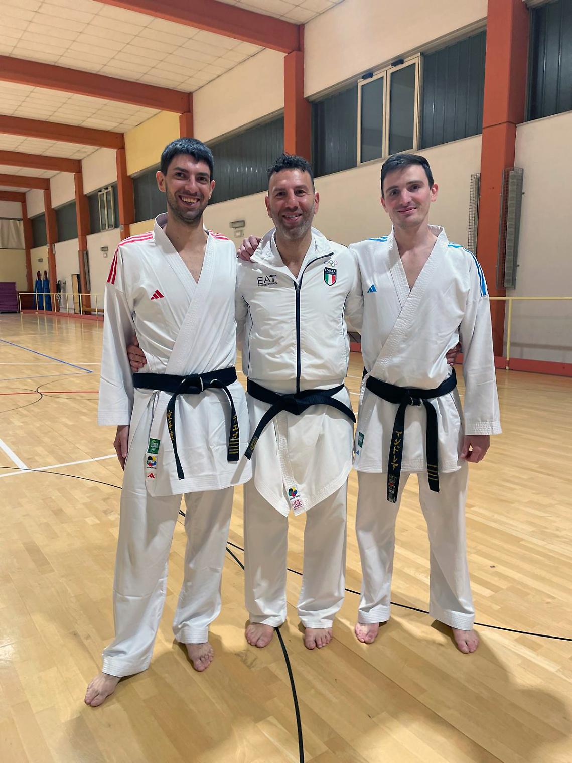 M&deg; Salvatore Loria al C.S.N. Funakoshi: un nuovo impulso per il kumite agonistico