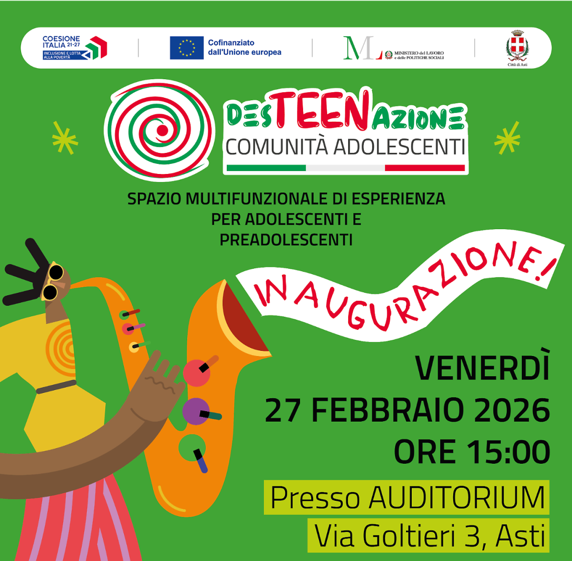  DesTEENazion: un nuovo spazio multifunzionale di accoglienza apre le porte 