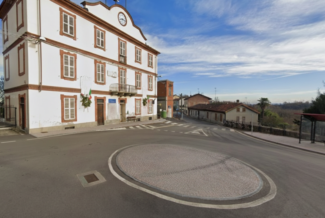 L'ingresso nel concentrico di Castiglione