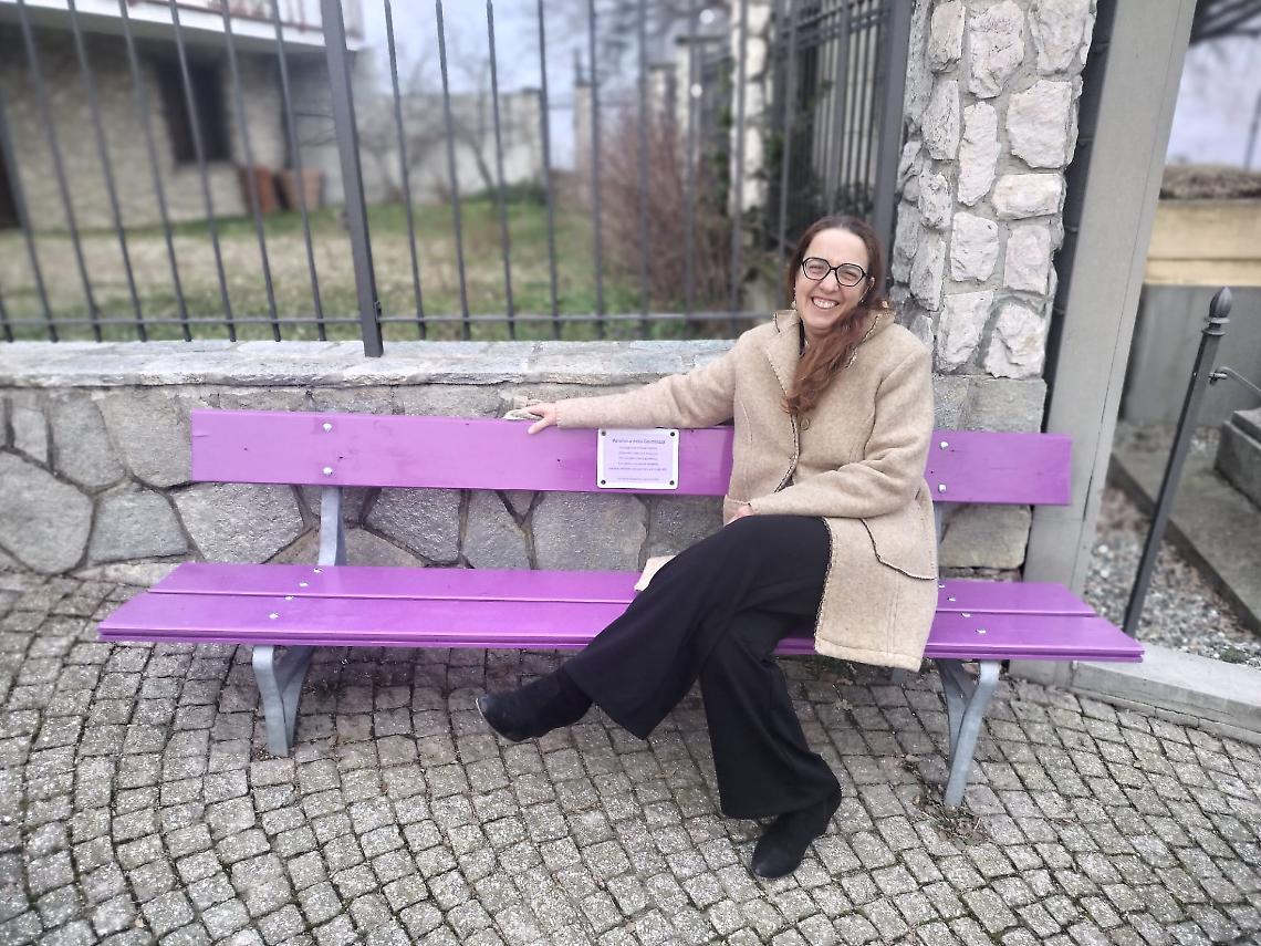 Albugnano, panchina della gentilezza