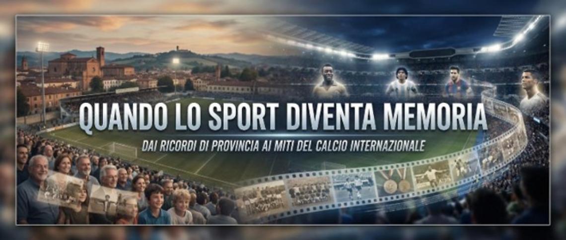 Lo sport come memoria condivisa: dalle storie locali ai simboli del calcio mondiale