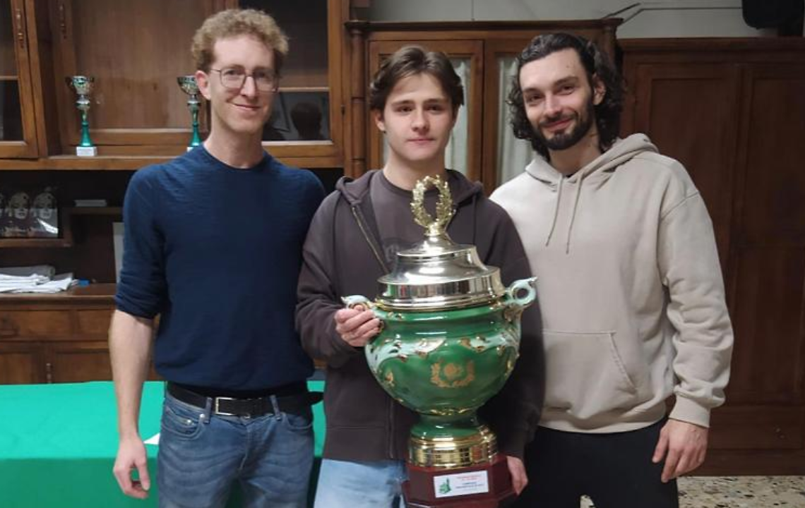 Zavattero domina ad Asti: trionfo e promozione a candidato maestro