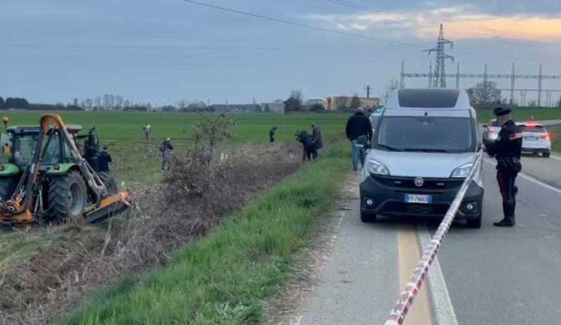 Trovato un cadavere nel fosso vicino ad una moto, si pensa ad Eric Bellini