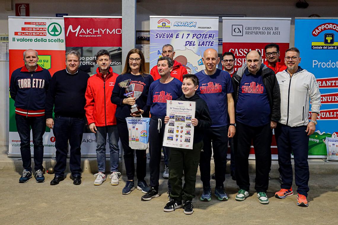 Torneo dei Borghi di Bocce: San Damiano trionfa