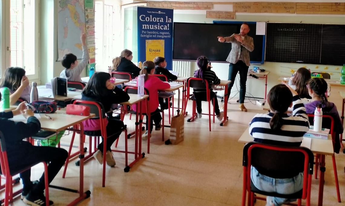 I bambini della primaria Oberdan a lezione di lirica e musica