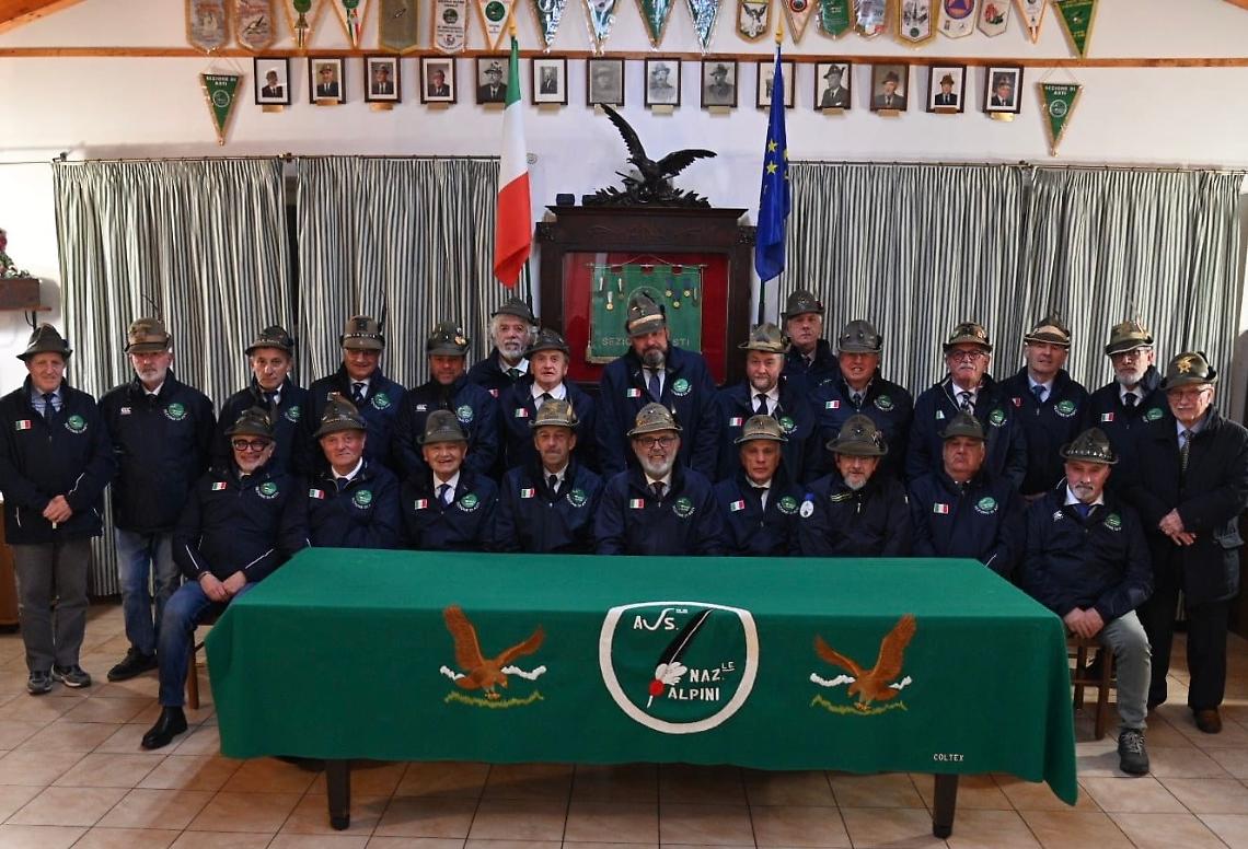 L'ANA di Asti si rinnova, insediato il nuovo presidente e i nuovi consiglieri 