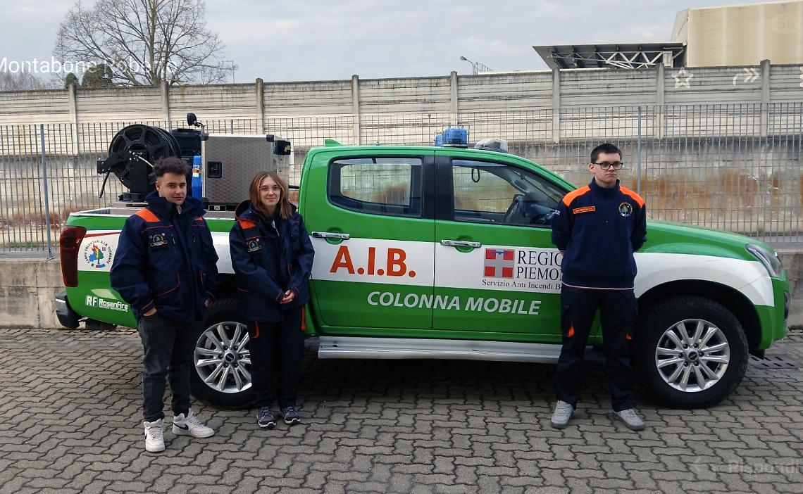 La squadra antincendio boschivo di Montabone porta in campo 33 volontari 