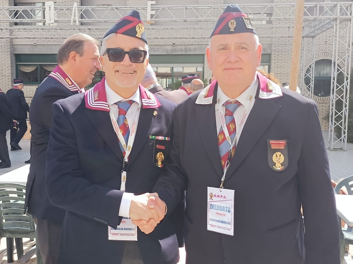 Asti e Trieste sempre pi&ugrave; vicine: siglato lo storico gemellaggio tra le sezioni Anps
