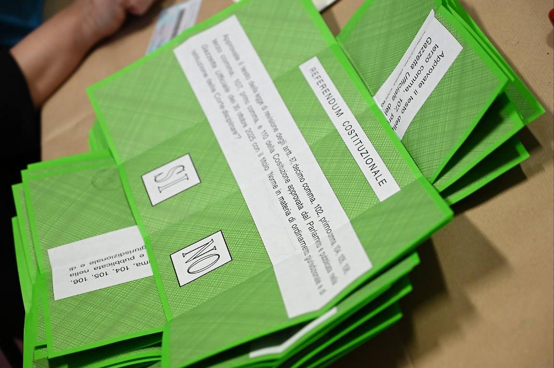 Le schede del Referendum Costituzionale