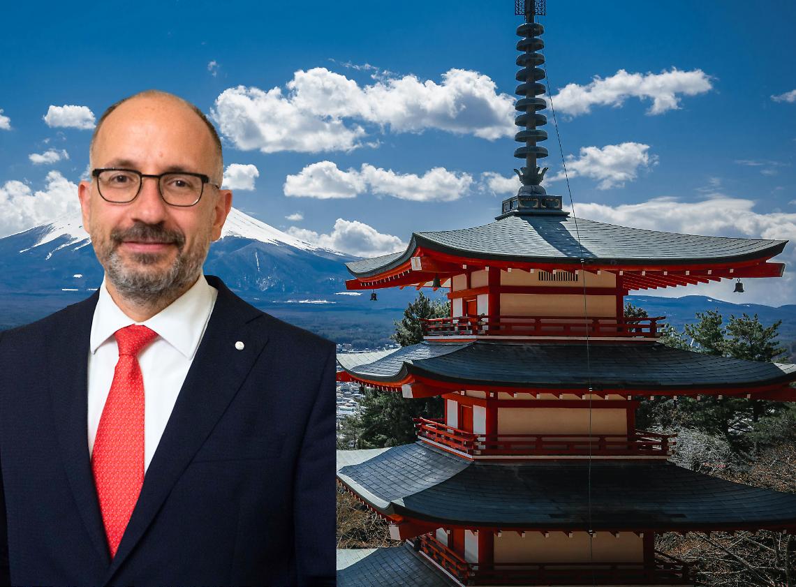 Maurizio Rasero vola in Giappone per promuovere il Monferrato Unesco: tappe del viaggio saranno Tokyo, Osaka e Kurashiki