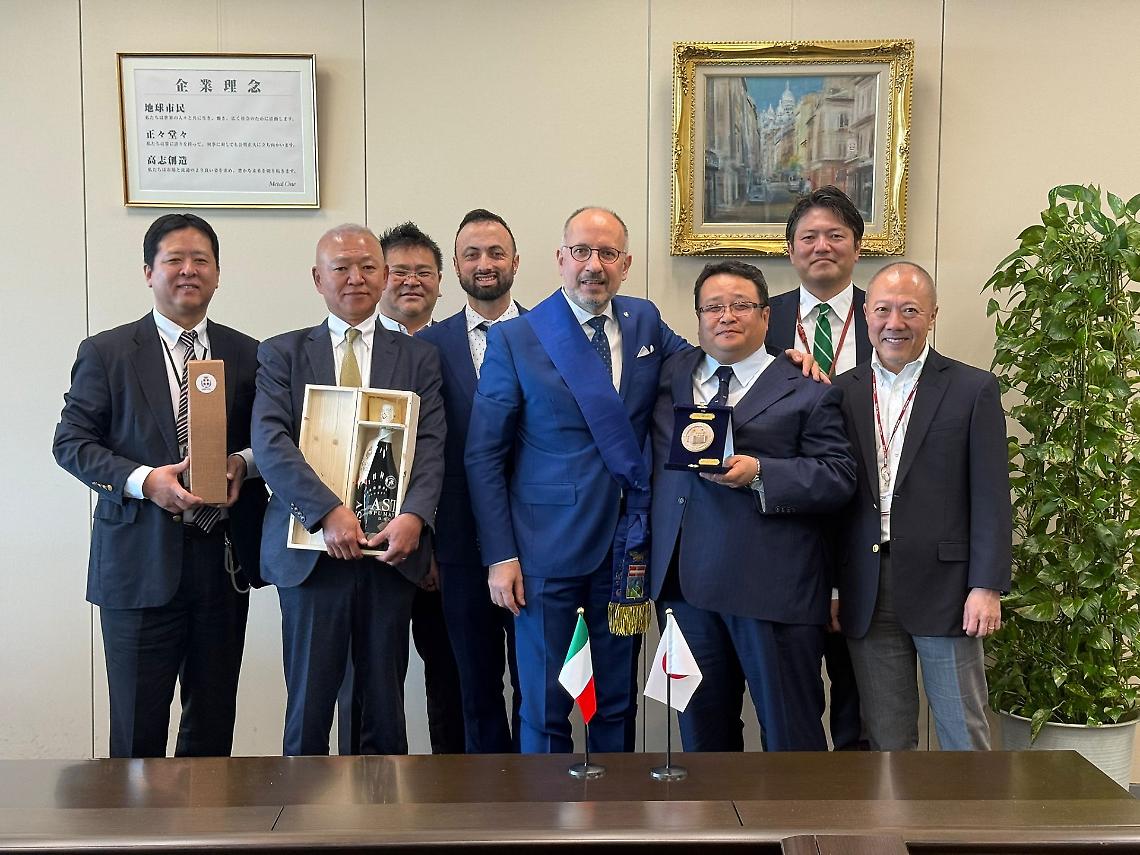 Asti in viaggio in Giappone tra istituzioni e promozione del territorio
