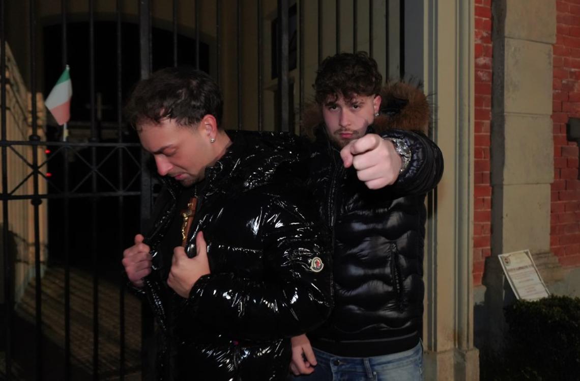 Esse&ilPresidente sul palco con Niky Savage