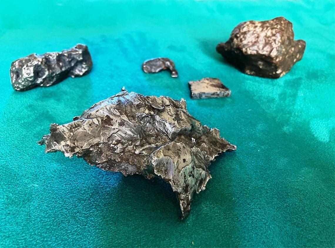 Una collezione di otto meteoriti arriva ad arricchire il Magmax