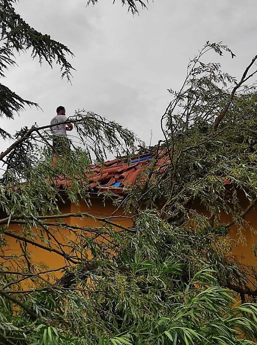 I danni del maltempo sull'Astigiano
