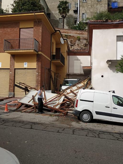 I danni del maltempo sull'Astigiano