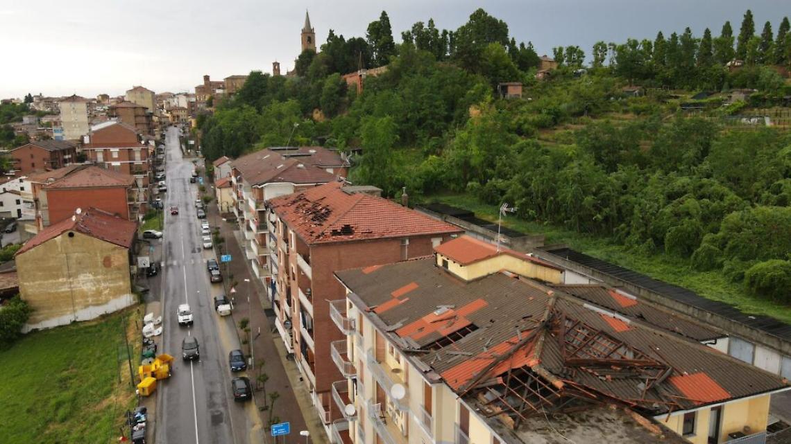 I danni del maltempo sull'Astigiano