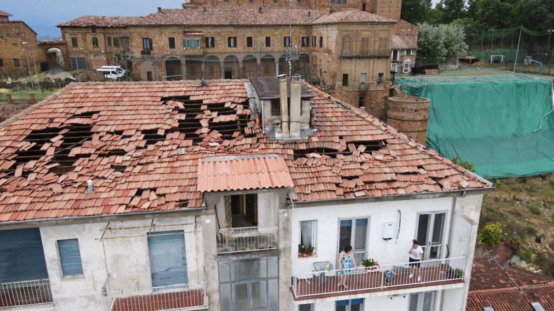 I danni del maltempo sull'Astigiano