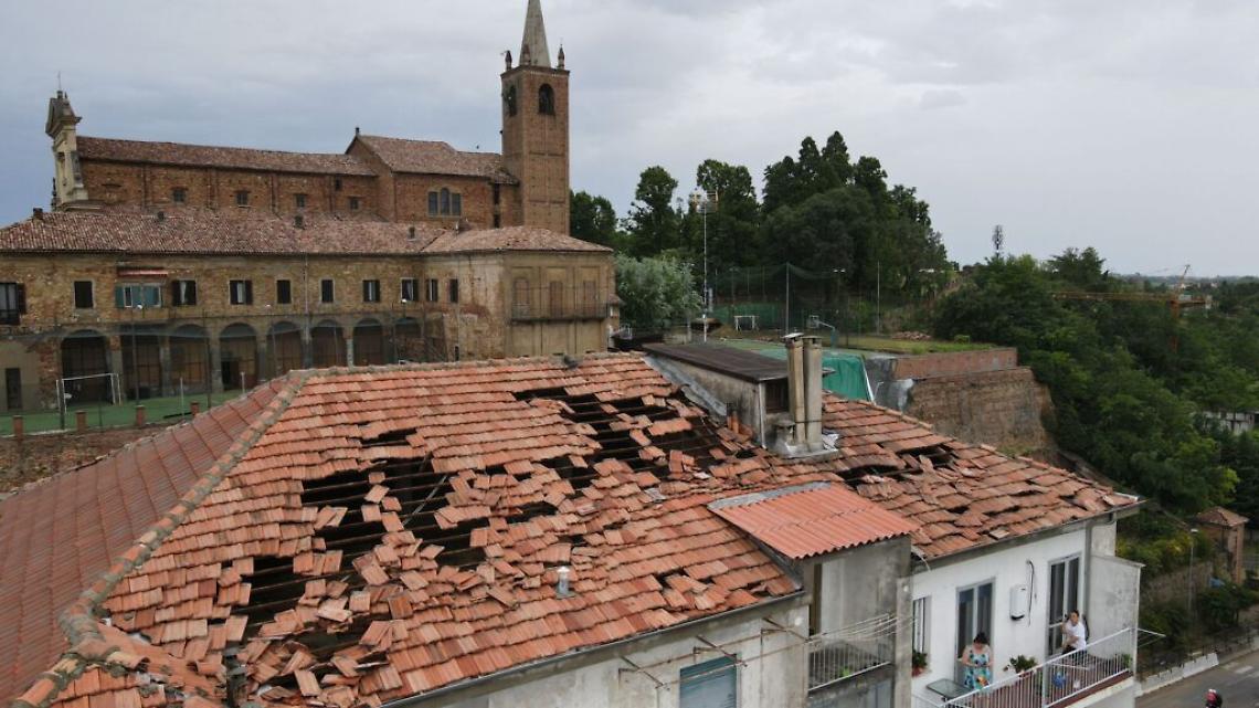 I danni del maltempo sull'Astigiano