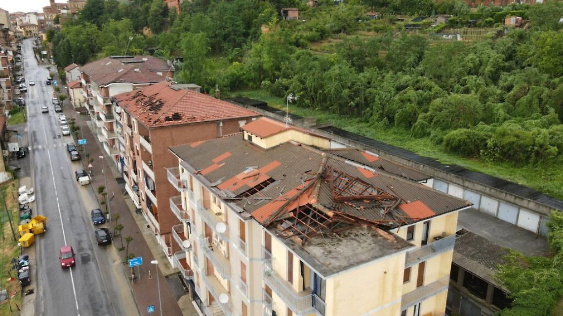 I danni del maltempo sull'Astigiano