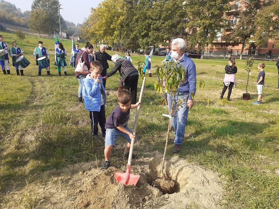 Inaugurazione del Parco Fruttuoso di corso Alba ad Asti
