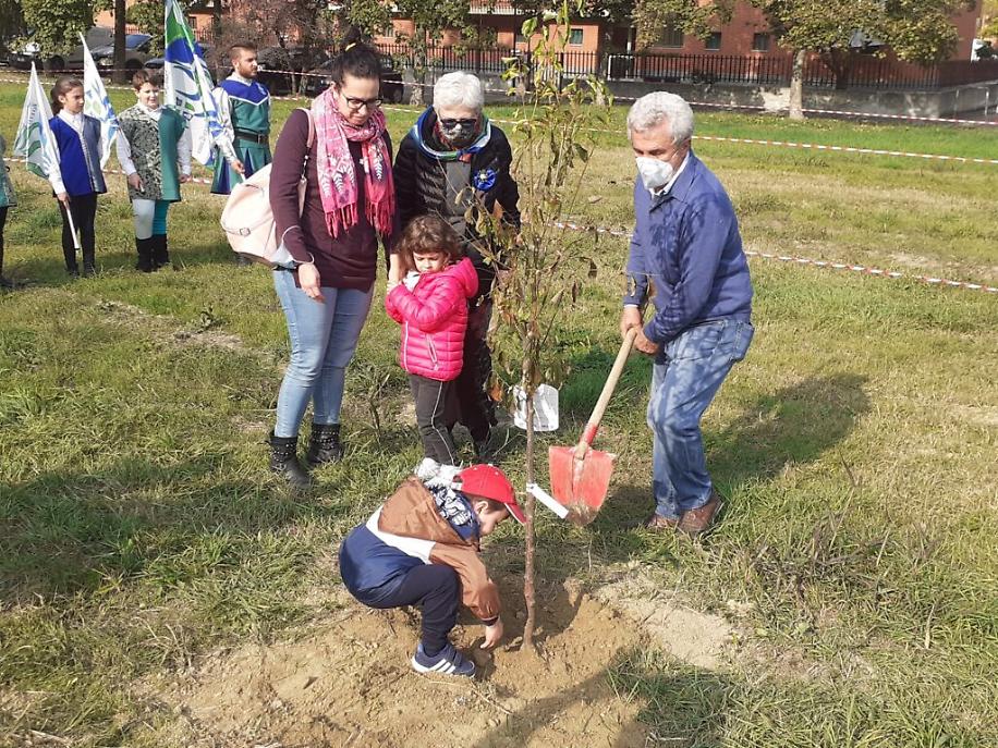 Inaugurazione del Parco Fruttuoso di corso Alba ad Asti