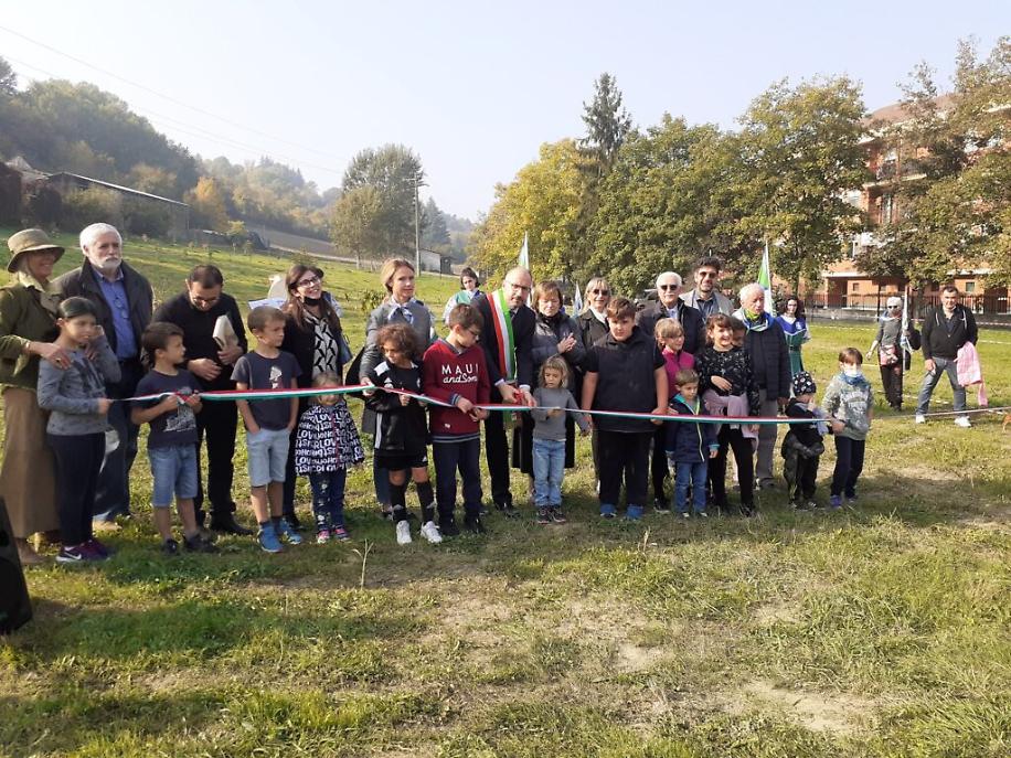 Inaugurazione del Parco Fruttuoso di corso Alba ad Asti