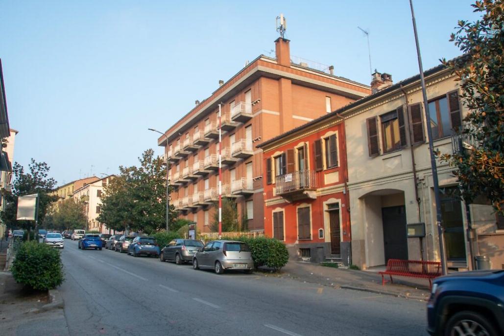 Viale Partigiani ad Asti