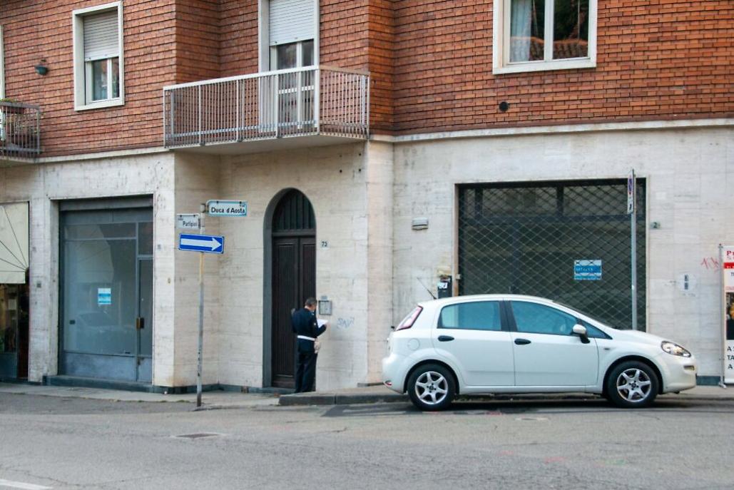 Viale Partigiani ad Asti