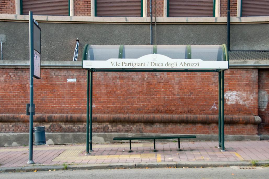 Viale Partigiani ad Asti