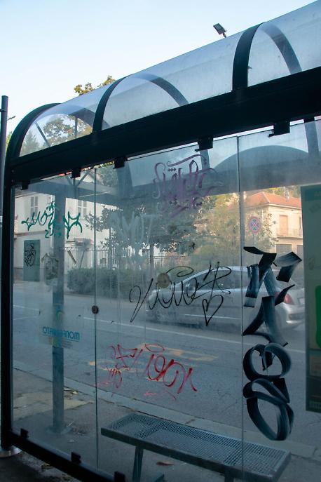 Viale Partigiani ad Asti