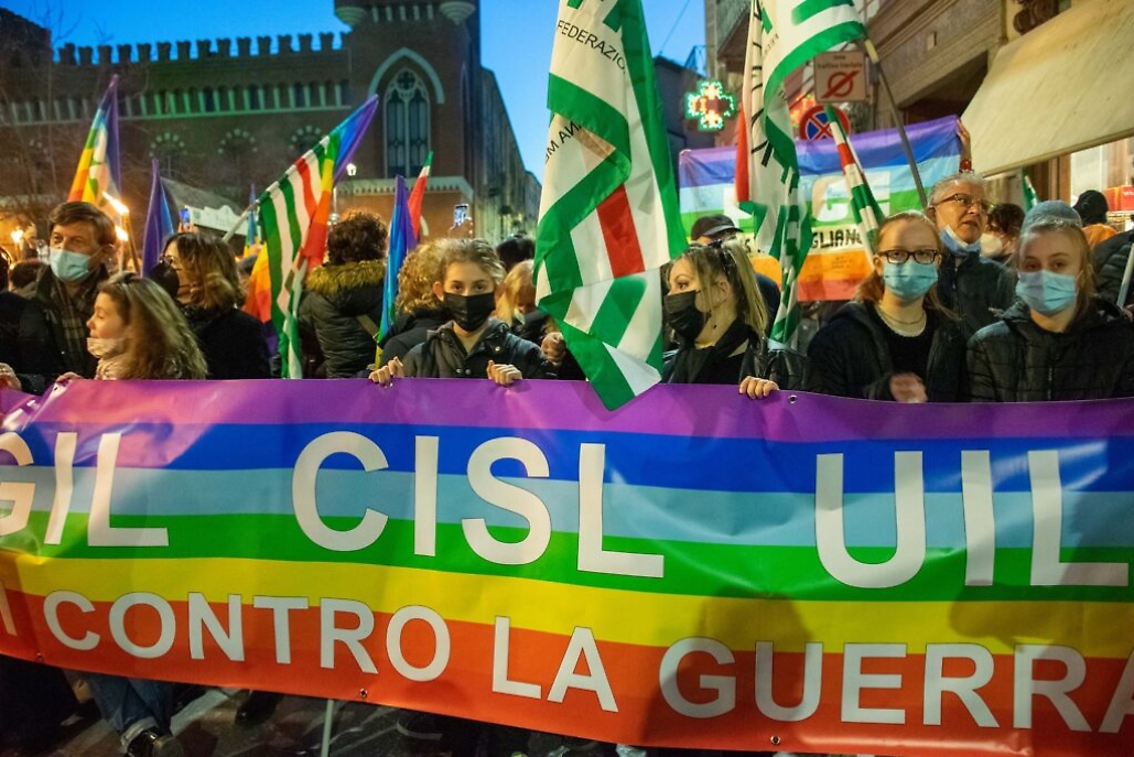 Fiaccolata per la pace in Ucraina1