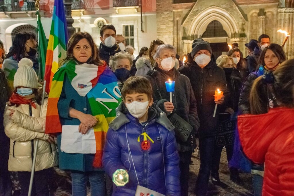 Fiaccolata per la pace in Ucraina27