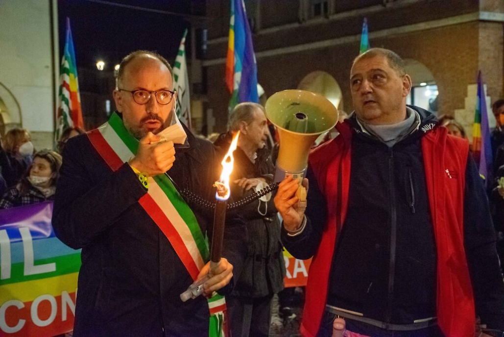 Fiaccolata per la pace in Ucraina8