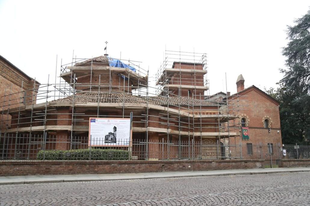 Lavori al Battistero di San Pietro di Asti1
