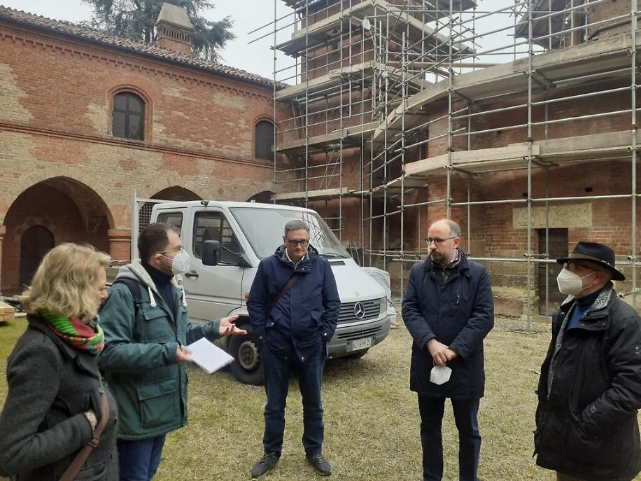 Lavori al Battistero di San Pietro di Asti10