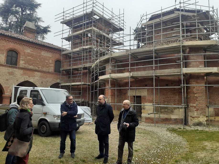 Lavori al Battistero di San Pietro di Asti3