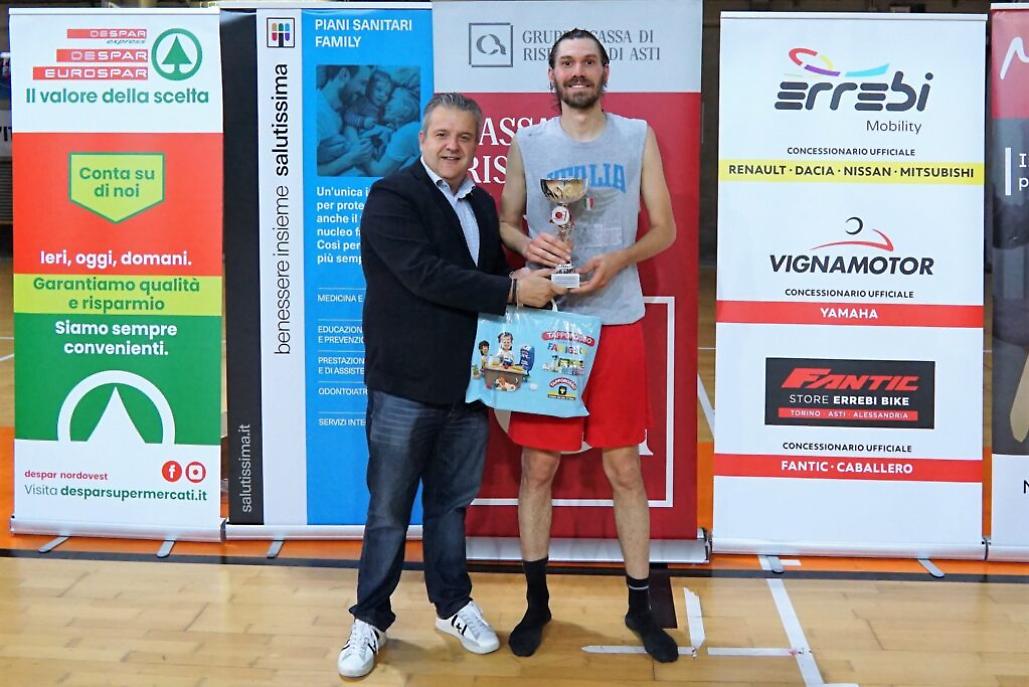 Alberto Bonino della Torretta Top scorrer della finale